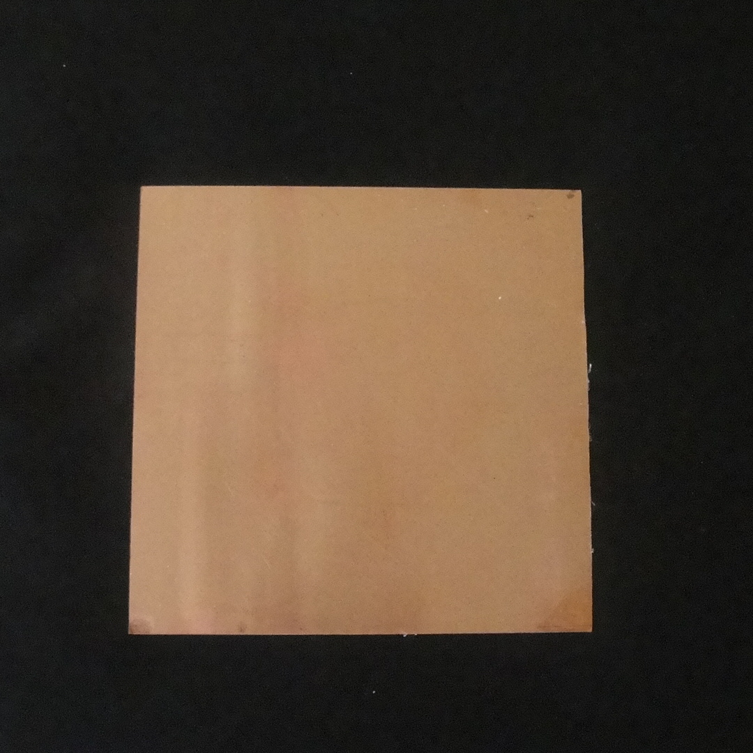 Měděný plech 20x20 cm 1 mm