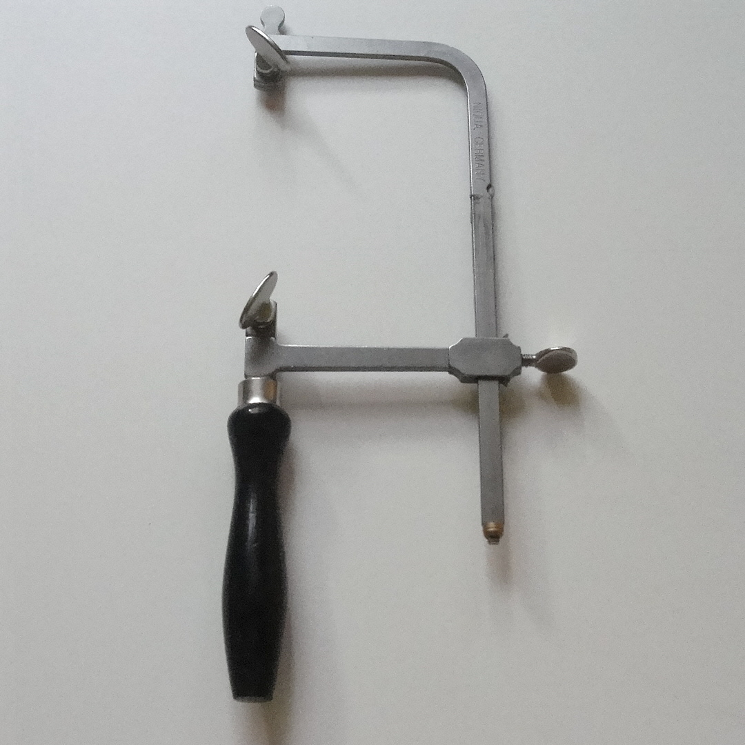 Lupenková pilka - rám 10 cm
