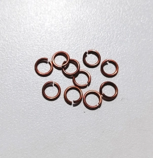 Měděné kroužky 5 mm